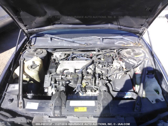 2G1WW12MXW9170274 - 1998 CHEVROLET MONTE CARLO LS 蓝色 照片 10
