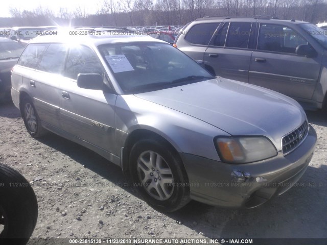 4S3BH675537653103 - 2003 SUBARU LEGACY OUTBACK AWP SILVER photo 1