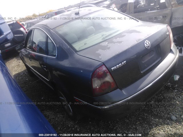 WVWRH63B54P100088 - 2004 VOLKSWAGEN PASSAT GLX 灰色 照片 3