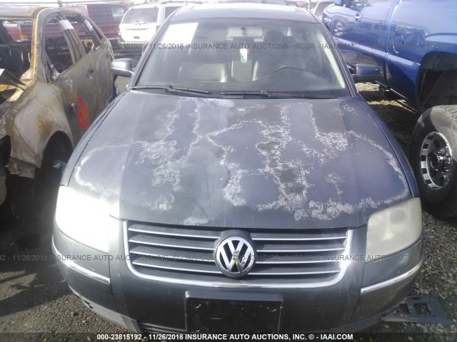 WVWRH63B54P100088 - 2004 VOLKSWAGEN PASSAT GLX 灰色 照片 6