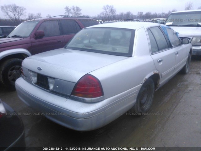 2FAFP73WX1X164184 - 2001 FORD CROWN VICTORIA  SILVER photo 4