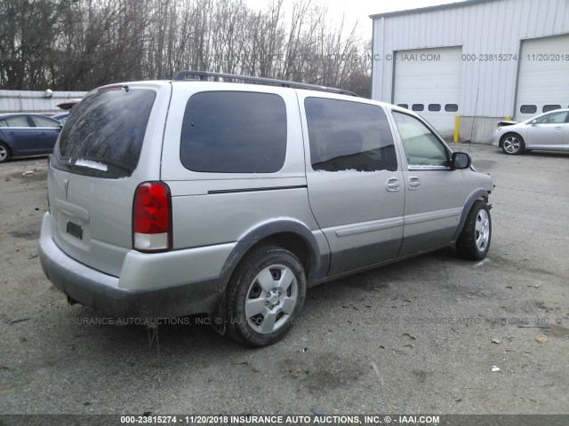 1GMDV231X9D103527 - 2009 PONTIAC MONTANA SV6 SILVER photo 4