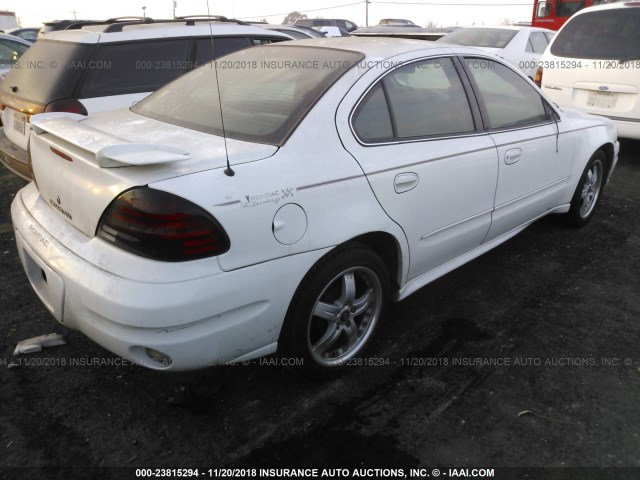 1G2NF52E74M690231 - 2004 PONTIAC GRAND AM SE1 WHITE photo 4