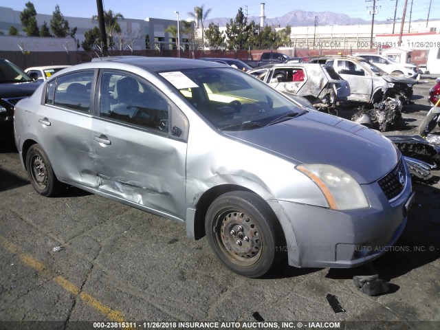 3N1AB61E18L648752 - 2008 NISSAN SENTRA 2.0/2.0S/2.0SL SILVER photo 1