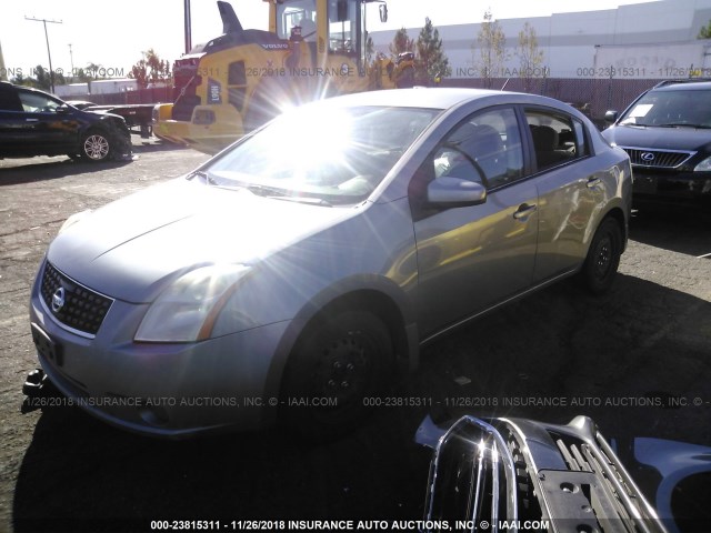 3N1AB61E18L648752 - 2008 NISSAN SENTRA 2.0/2.0S/2.0SL SILVER photo 2