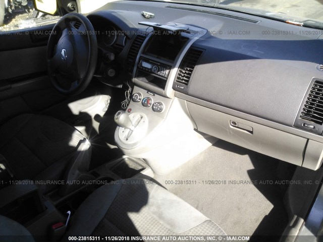 3N1AB61E18L648752 - 2008 NISSAN SENTRA 2.0/2.0S/2.0SL SILVER photo 5