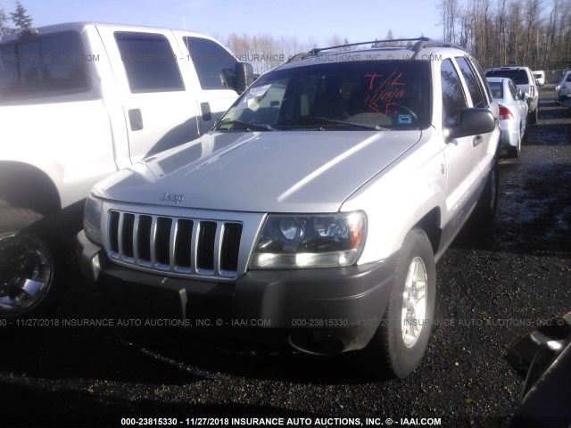 1J4GW48N04C379035 - 2004 JEEP GRAND CHEROKEE LAREDO/COLUMBIA/FREEDOM 银色 照片 2
