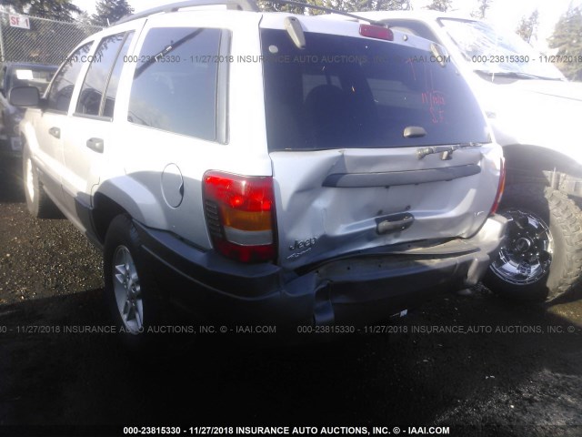 1J4GW48N04C379035 - 2004 JEEP GRAND CHEROKEE LAREDO/COLUMBIA/FREEDOM 银色 照片 3