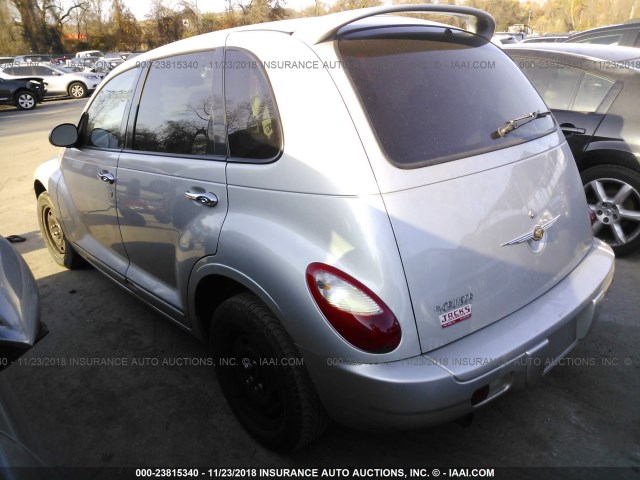 3A4FY58B47T523115 - 2007 CHRYSLER PT CRUISER TOURING SILVER photo 3