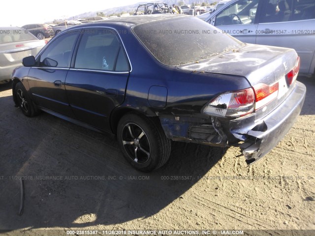 1HGCF86692A107178 - 2002 HONDA ACCORD VALUE BLUE photo 3