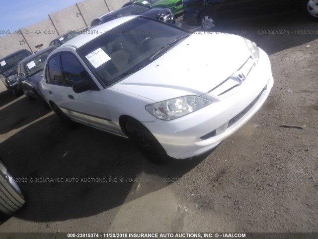 2HGES16395H559705 - 2005 HONDA CIVIC DX VP 白色 照片 1