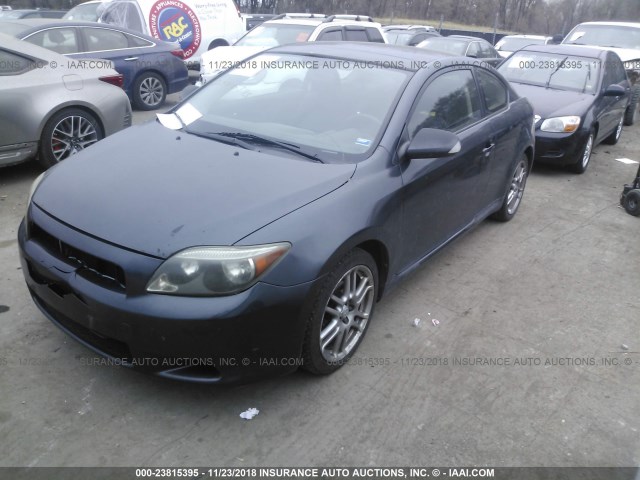 JTKDE177370215483 - 2007 TOYOTA SCION TC ნაცრისფერი ფოტო 2