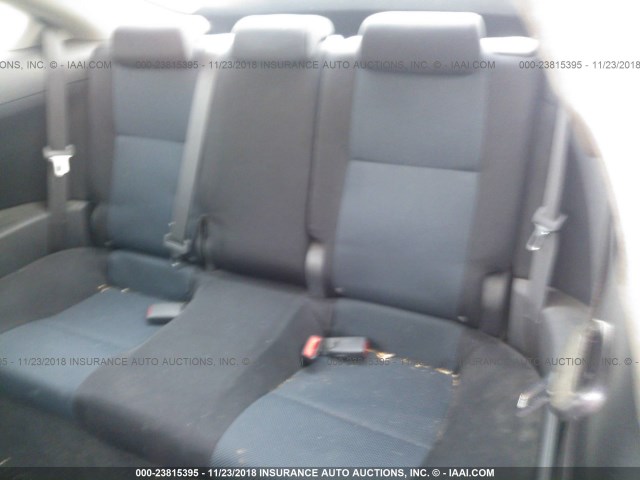 JTKDE177370215483 - 2007 TOYOTA SCION TC ნაცრისფერი ფოტო 8
