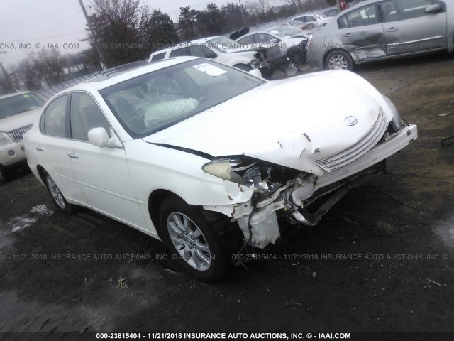 JTHBF30G736006755 - 2003 LEXUS ES 300 WHITE photo 1