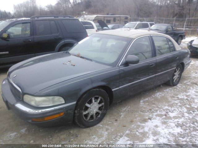 1G4CW54K724138954 - 2002 BUICK PARK AVENUE  Pewter photo 2