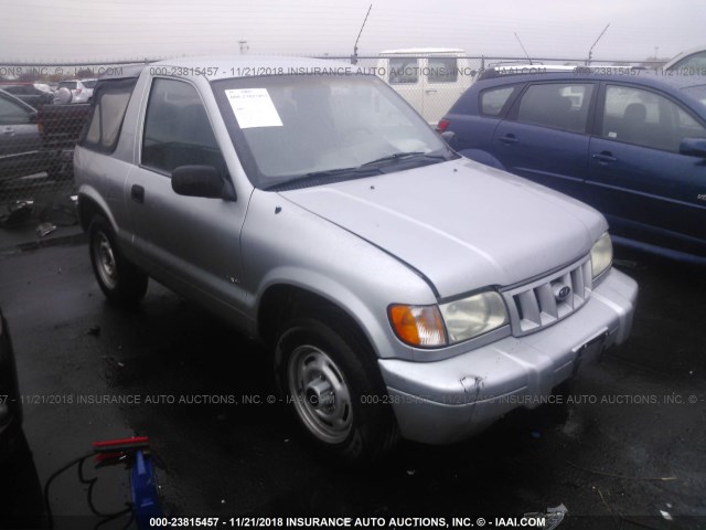 KNDJA623X25128943 - 2002 KIA SPORTAGE SILVER photo 1