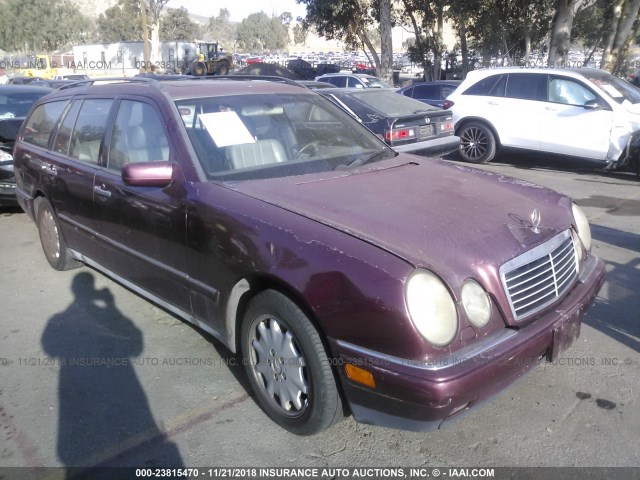 WDBJH65F7WA556661 - 1998 MERCEDES-BENZ E 320 BURGUNDY photo 1