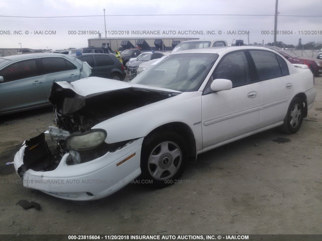 1G1NE52J216227496 - 2001 CHEVROLET MALIBU LS 白色 照片 2