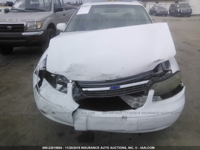 1G1NE52J216227496 - 2001 CHEVROLET MALIBU LS 白色 照片 6