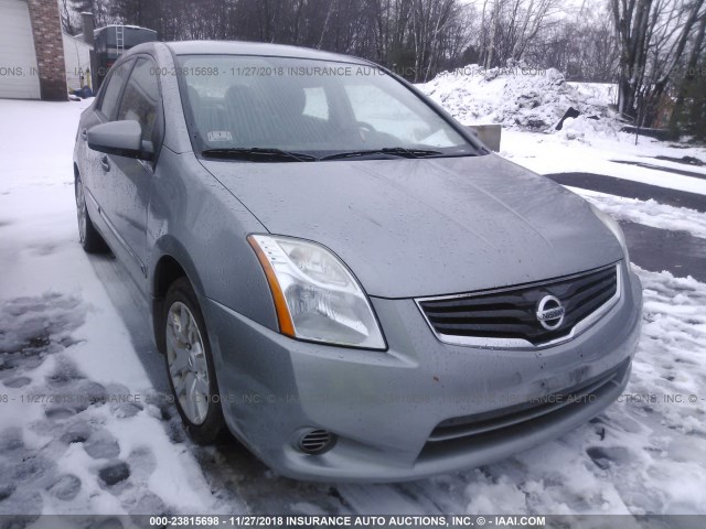 3N1AB6AP2AL702714 - 2010 NISSAN SENTRA 2.0/2.0S/SR/2.0SL ვერცხლისფერი ფოტო 1
