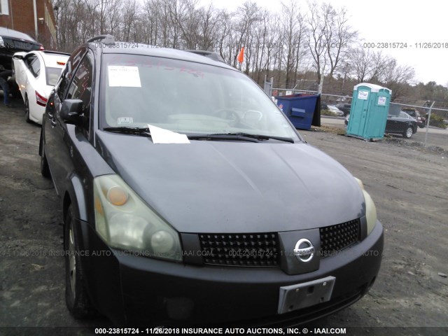 5N1BV28U64N352694 - 2004 NISSAN QUEST S/SE/SL GRAY photo 6