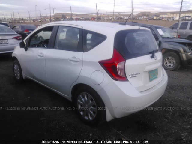 3N1CE2CP0GL395641 - 2016 NISSAN VERSA NOTE S/S PLUS/SV/SL/SR WHITE photo 3