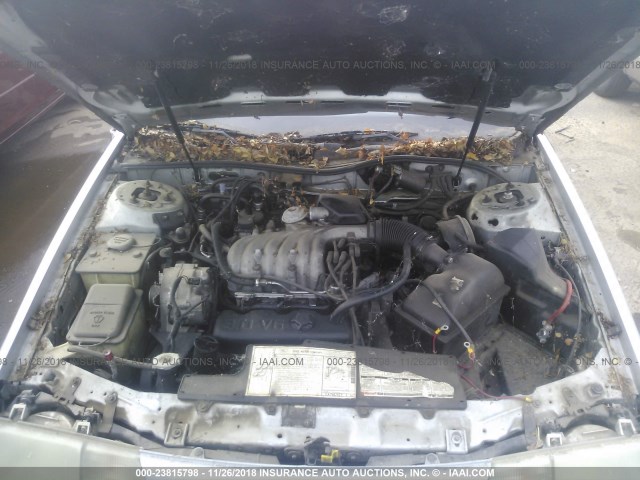 1FACP50U0LG214593 - 1990 FORD TAURUS L BLUE photo 10