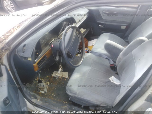 1FACP50U0LG214593 - 1990 FORD TAURUS L BLUE photo 5