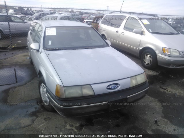 1FACP50U0LG214593 - 1990 FORD TAURUS L BLUE photo 6