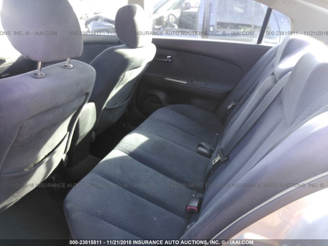 1N4AL11D76N417765 - 2006 NISSAN ALTIMA S/SL SILVER photo 8