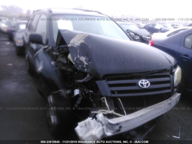 JTEDP21A850057968 - 2005 TOYOTA HIGHLANDER LIMITED BLACK photo 1