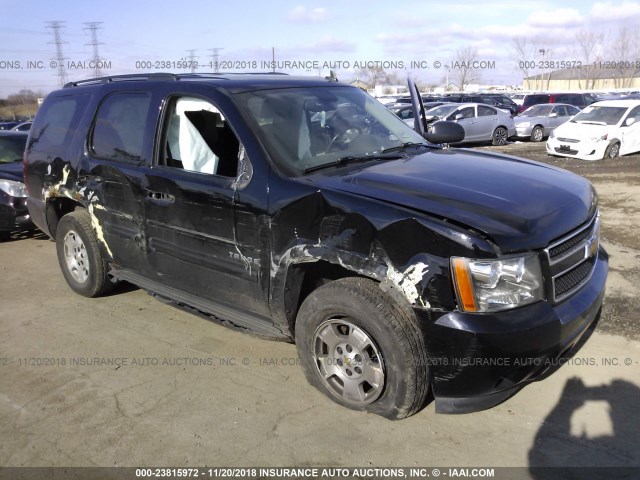 1GNFK13049R302736 - 2009 CHEVROLET TAHOE K1500 LS BLACK photo 1