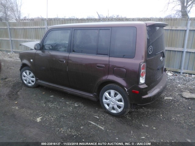 JTLKT324X64125594 - 2006 TOYOTA SCION XB Bənövşəyi foto 3