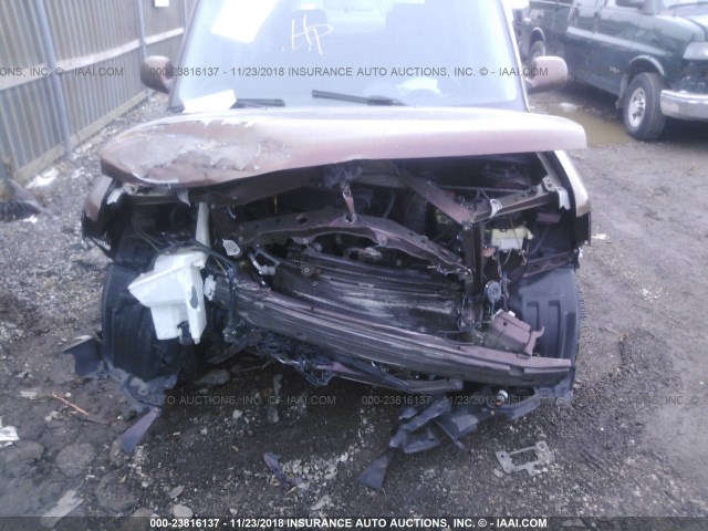 JTLKT324X64125594 - 2006 TOYOTA SCION XB Bənövşəyi foto 6