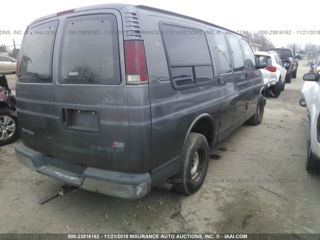 1GBFG15W0Y1183077 - 2000 CHEVROLET EXPRESS G1500  GRAY photo 4