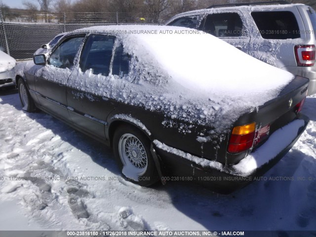 WBAHD1317KBF08362 - 1989 BMW 535 I BLACK photo 3