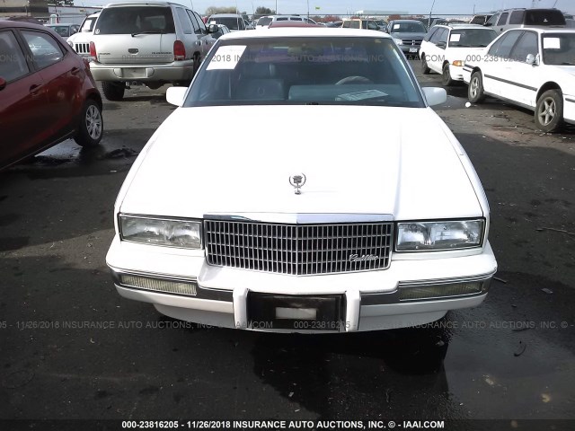 1G6KS5156KU818924 - 1989 CADILLAC SEVILLE WHITE photo 6