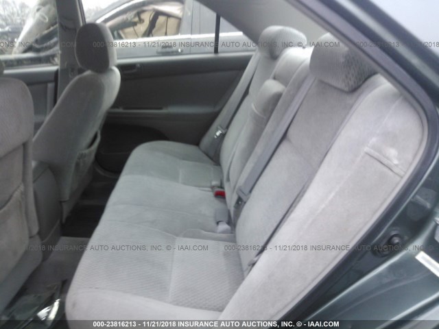 4T1BE32K14U293685 - 2004 TOYOTA CAMRY LE/XLE/SE GREEN photo 8