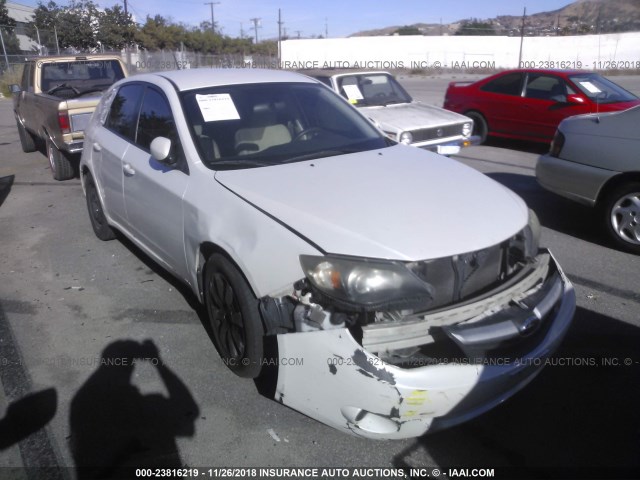 JF1GH6A63BH812108 - 2011 SUBARU IMPREZA 2.5I WHITE photo 1