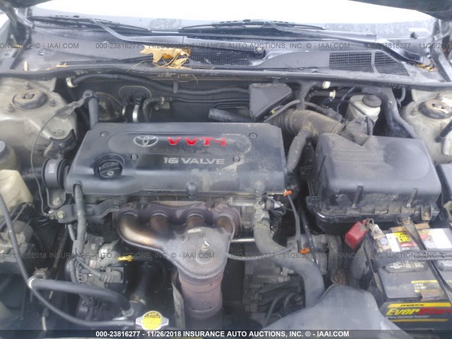 4T1BE30K96U137237 - 2006 TOYOTA CAMRY LE/XLE/SE SILVER photo 10