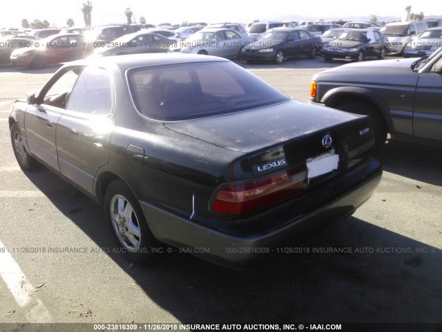 JT8GK13T2S0106083 - 1995 LEXUS ES 300 BLACK photo 3