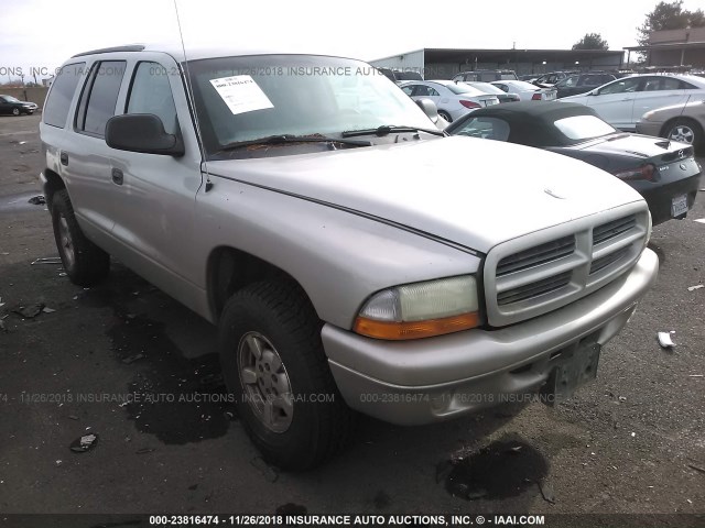 1B4HS38N02F175442 - 2002 DODGE DURANGO SPORT/SXT Champagne photo 1