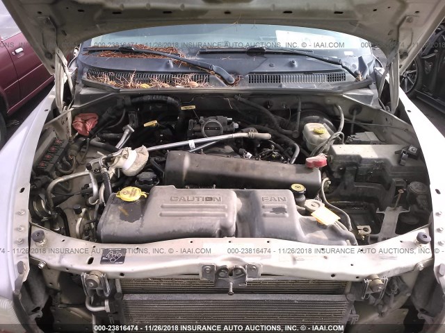 1B4HS38N02F175442 - 2002 DODGE DURANGO SPORT/SXT Champagne photo 10