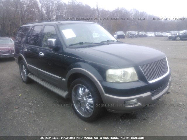 1FMPU18L54LA61867 - 2004 FORD EXPEDITION EDDIE BAUER GREEN photo 1