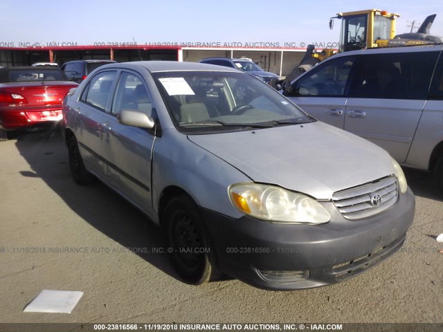 1NXBR32E64Z235943 - 2004 TOYOTA COROLLA CE/LE/S GRAY photo 1