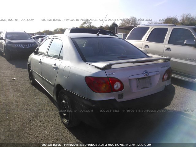 1NXBR32E64Z235943 - 2004 TOYOTA COROLLA CE/LE/S GRAY photo 3