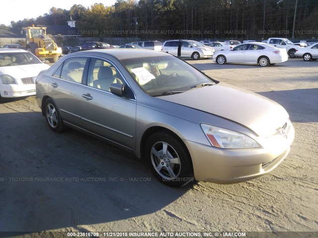 JHMCN364X5C005222 - 2005 HONDA ACCORD HYBRID GOLD photo 1