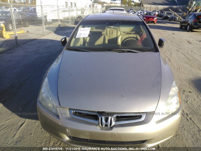 JHMCN364X5C005222 - 2005 HONDA ACCORD HYBRID GOLD photo 6