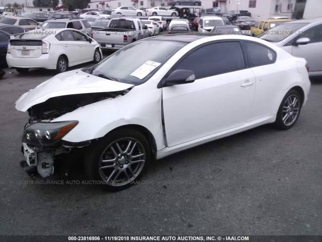 JTKDE167690294510 - 2009 TOYOTA SCION TC 白色 照片 2