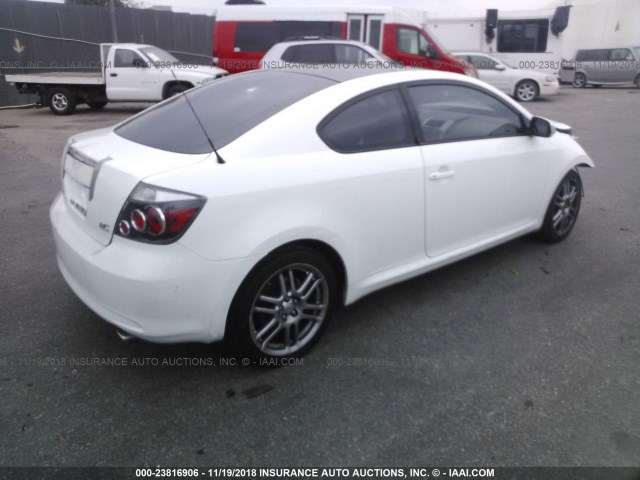 JTKDE167690294510 - 2009 TOYOTA SCION TC 白色 照片 4